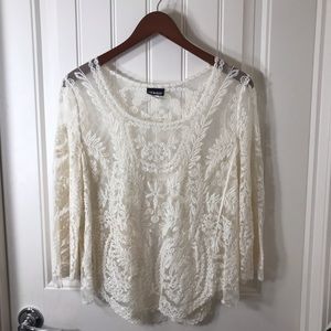 Joe Boxer Boho Lace Top